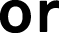 or