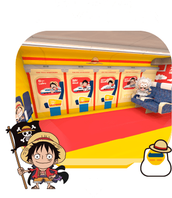 モンキー・D・ルフィ号 LUFFY’S CABIN