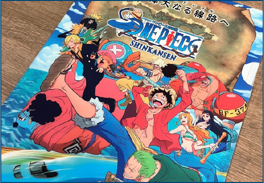 ONE PIECE 新幹線 A4　クリアファイル